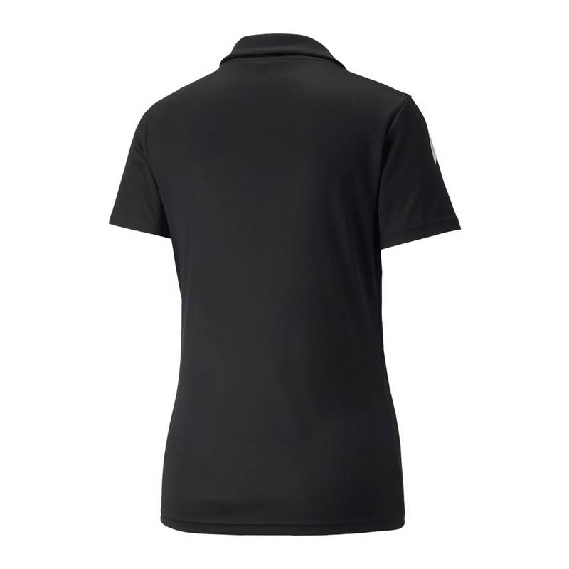 PUMA teamLIGA Sideline Polo Damen Dunkel Poloshirt Damen