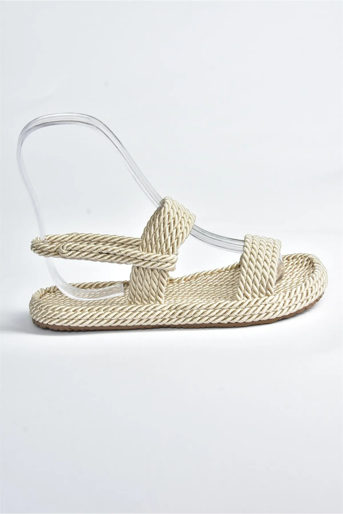 Fox Shoes  Ten Rope String Straw Damensandalen K596012104