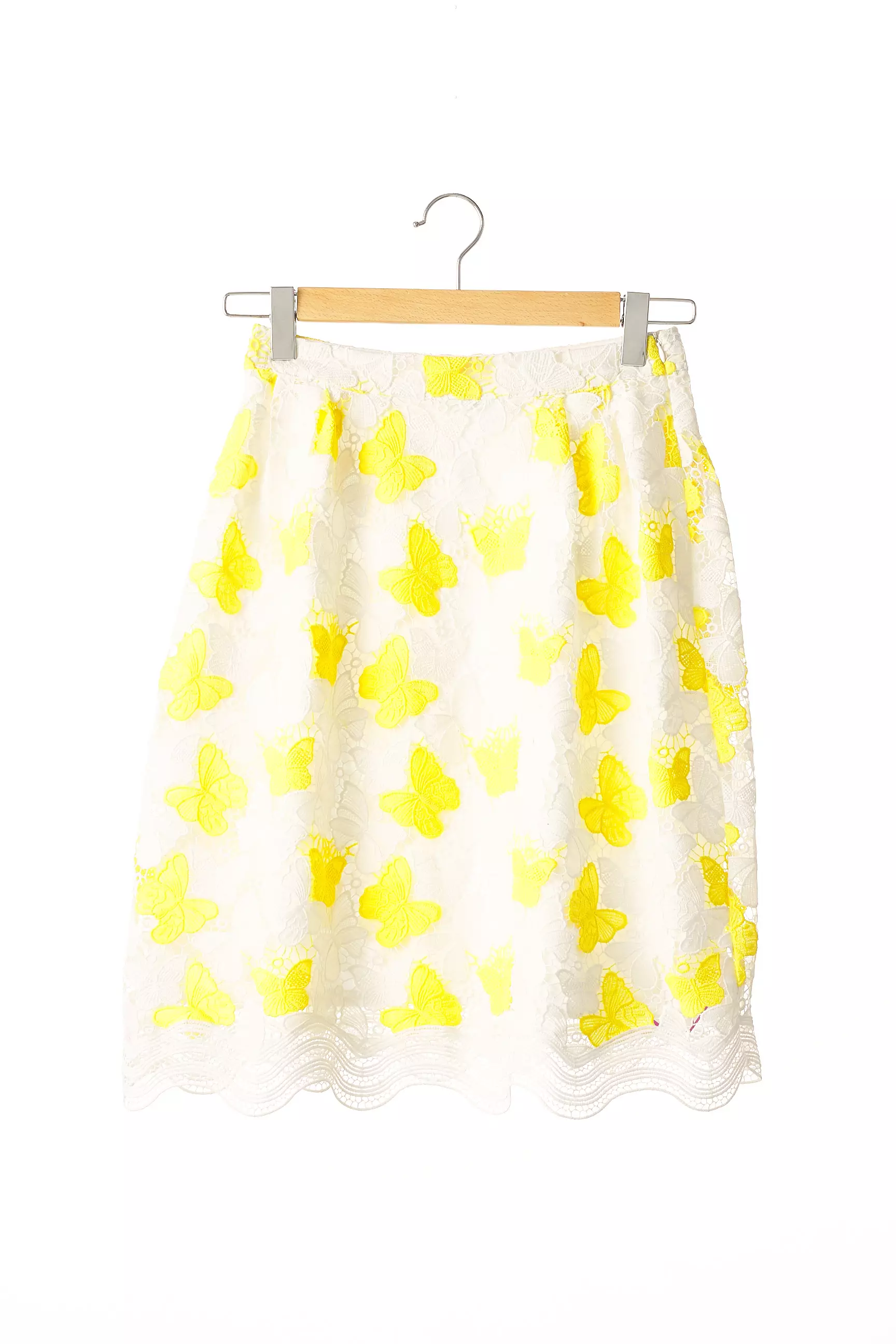 Carven Jupes Mi Longues Femme couleur jaune