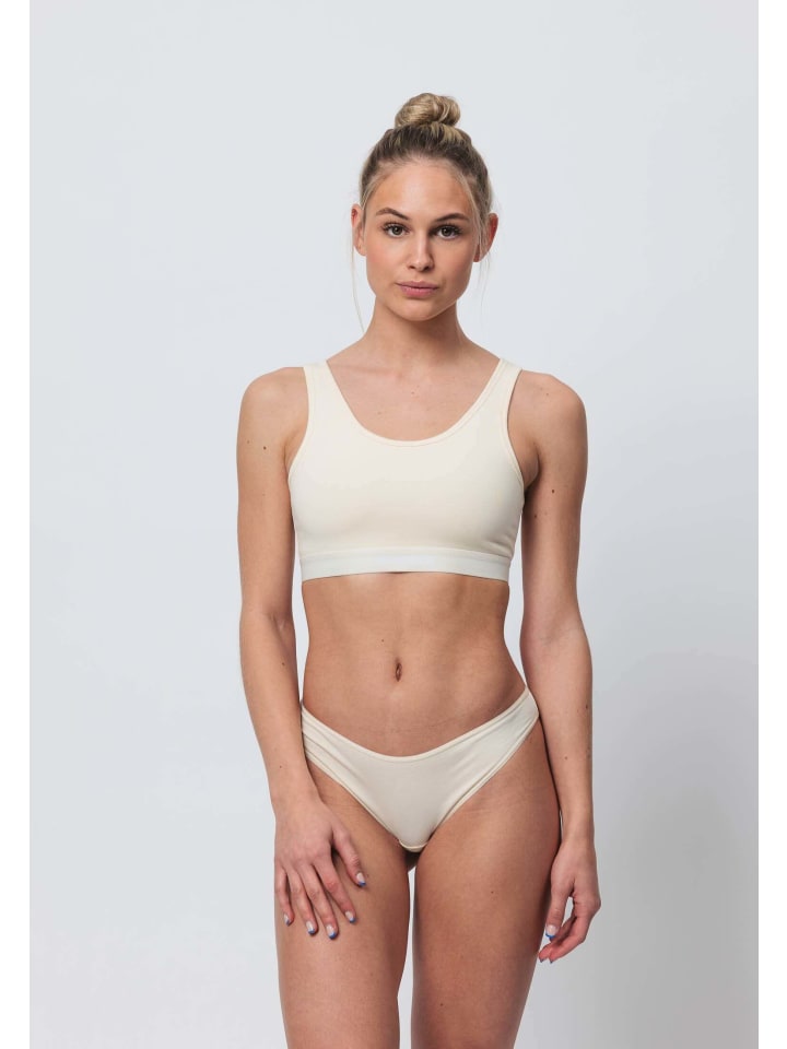 SNOCKS Brazilian Slips aus Bio-Baumwolle 3 Stück in Mix (Hellbeige/Rose/Schwarz) günstig kaufen