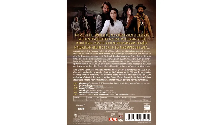 The Luminaries (Miniserie in 6 Teilen)  [2 DVDs]