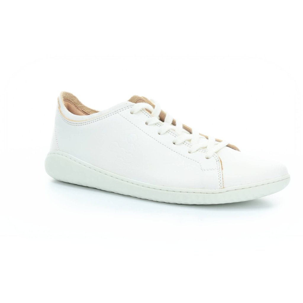 Vivobarefoot GEO COURT III W bright white Barfußhalbschuhe