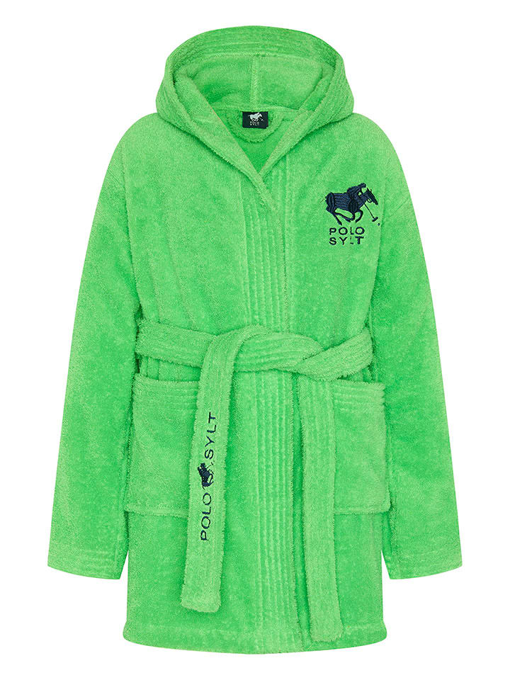 Polo Sylt Bademantel in Grün günstig kaufen