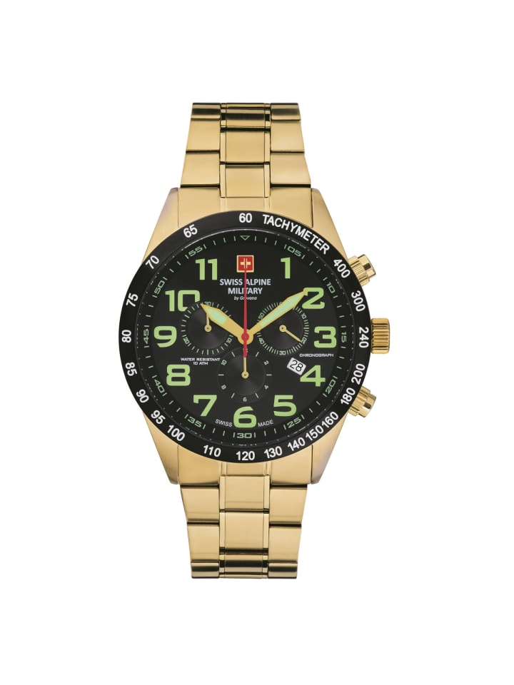 Swiss Military Quarzuhr 7047.9117SAM in Gold günstig kaufen onesize