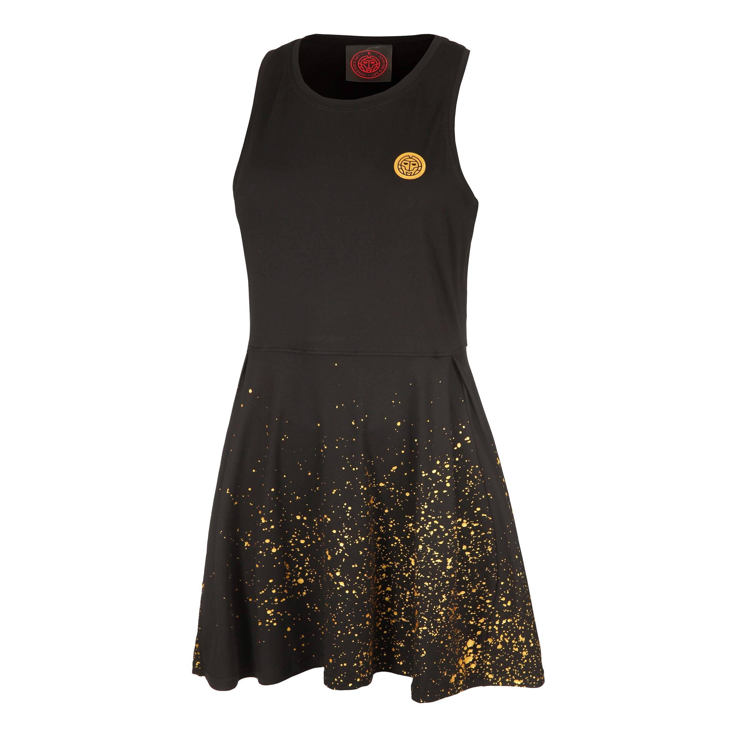 Paris 2024 2in1 Kleid Damen - Schwarz, Gold