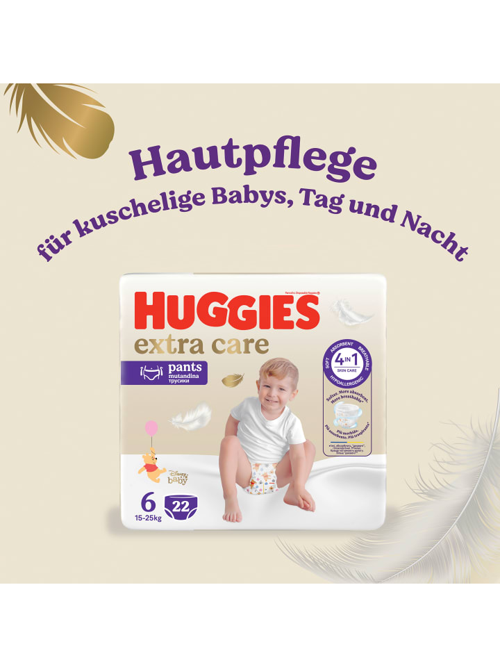 HUGGIES Extra Care Pants Disney-Design Größe 6, 60 Windelhöschen (2x30) günstig kaufen 6