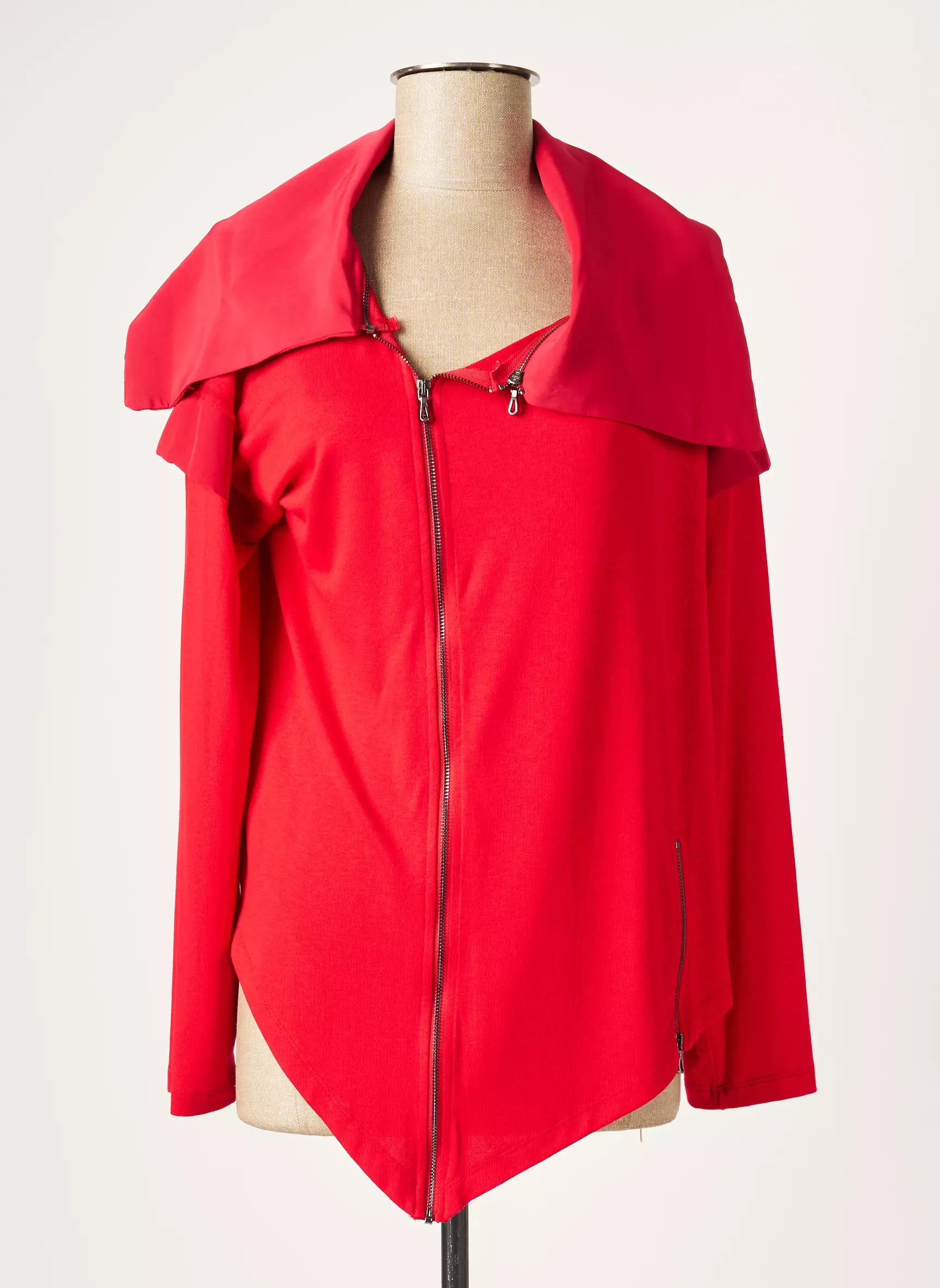 Nijii Vestecasual Femme couleur rouge