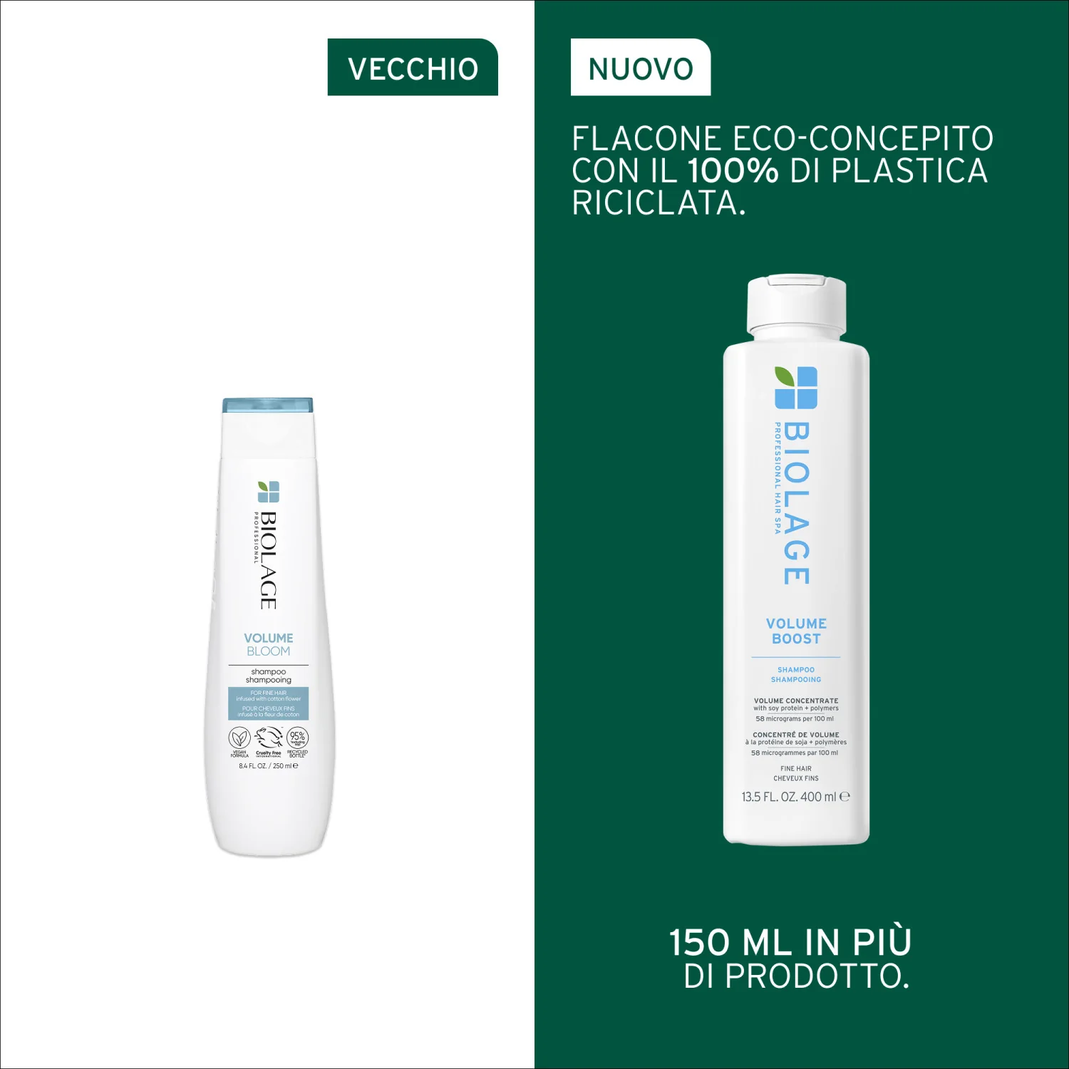 Volume Boost Sampon - Volumennövelő Sampon