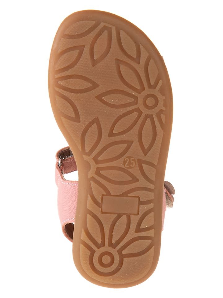 kmins Leder-Sandalen in Rosa günstig kaufen