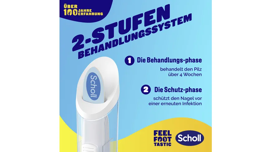 Scholl 2 in 1 Stift bei Nagelpilz