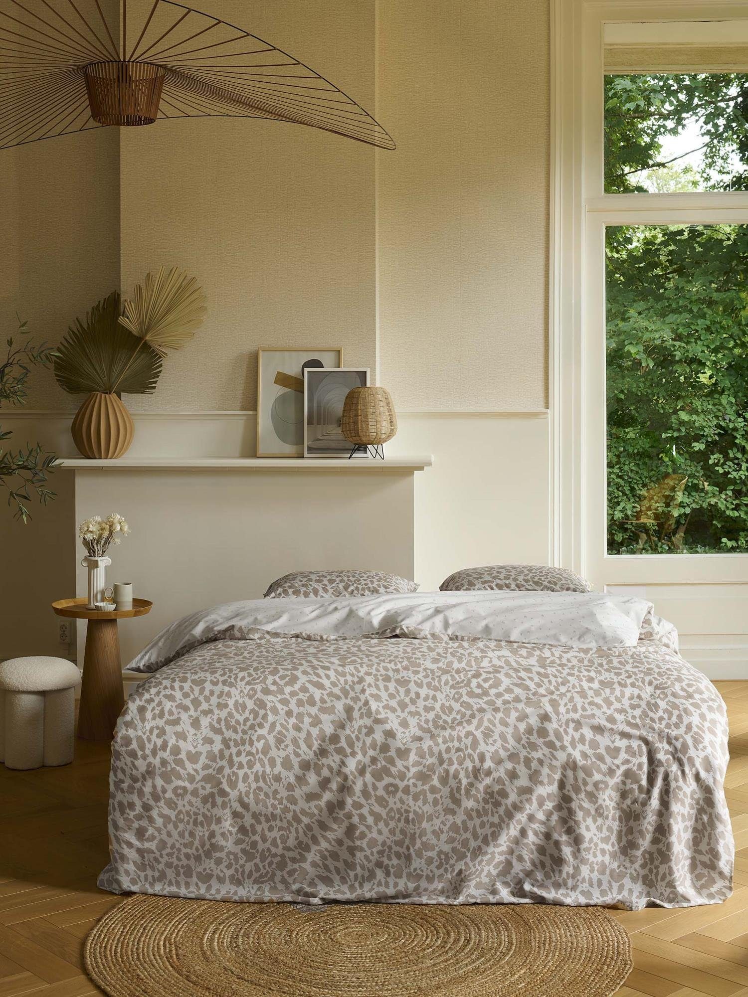 Bettwäsche Wild Thing, Covers & Co, Perkal, 2 teilig, mit Leopardenmuster