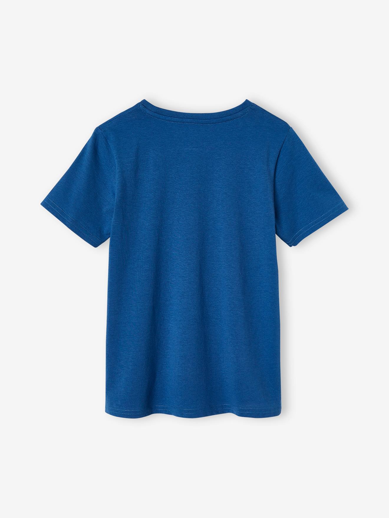 Vertbaudet Jungen Sport T-Shirt BASIC Oeko-Tex - blau