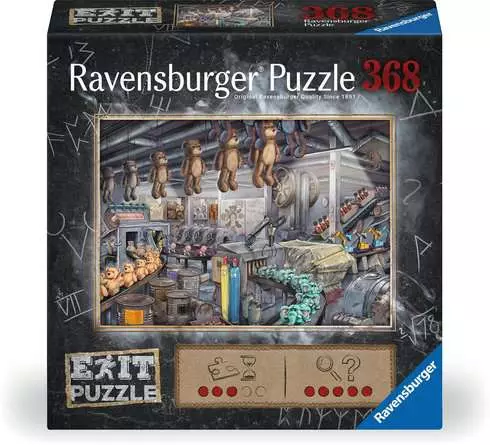 Puzzle 368 Teile - In der Spielzeugfabrik