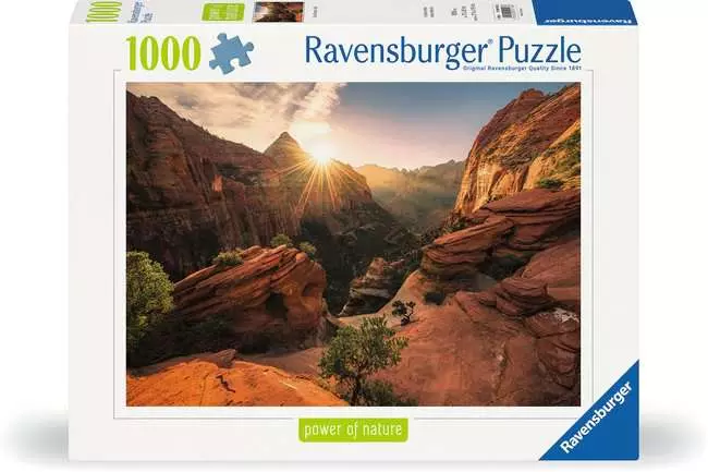 Puzzle 1000 Teile - Zion Canyon USA