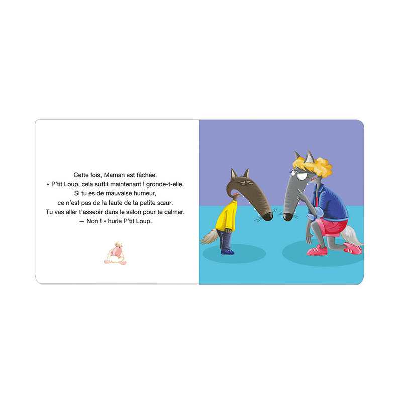 Livre P'tit loup fait une colère - Auzou