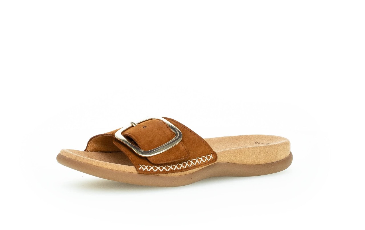 GABOR Sportliche Sandalen braun Gabor Fashion Pantolette 23.706.18 Braun