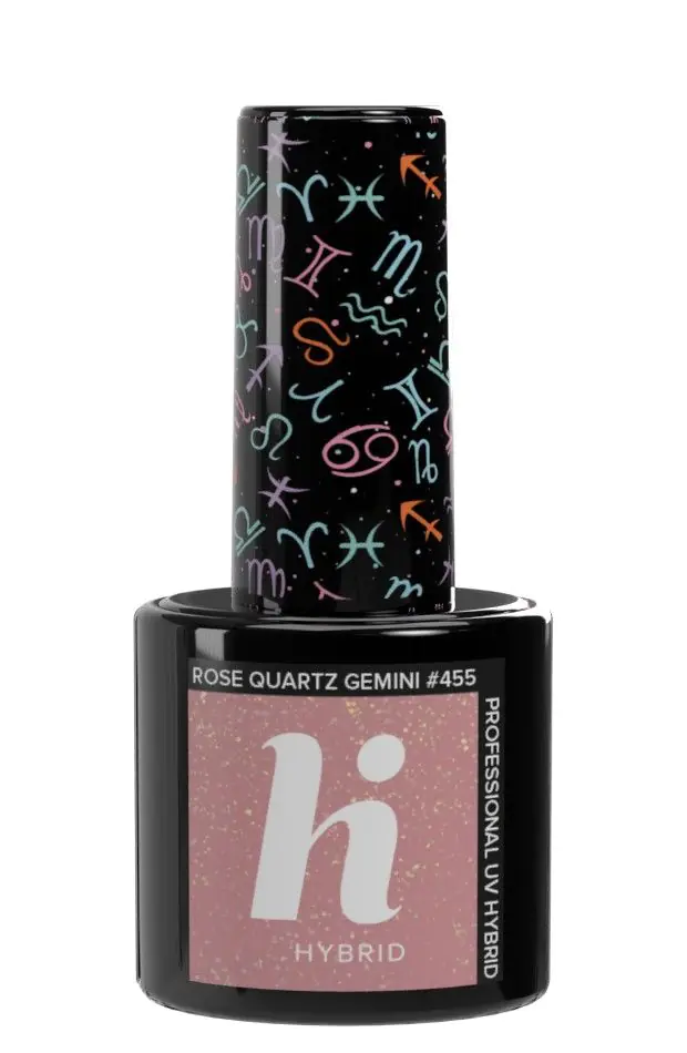 Hola Hybrid Esmalte de uñas híbrido 455 Cuarzo Rosa Géminis