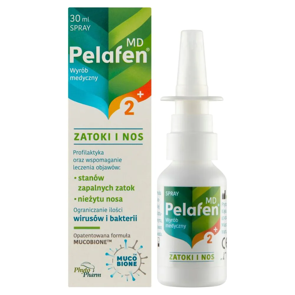 Pelafen MD Bihuler og næse, næsespray til børn over 2 år og voksne