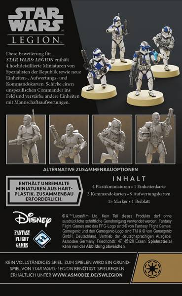 Star Wars: Legion - Spezialisten der Republik (ERw.)