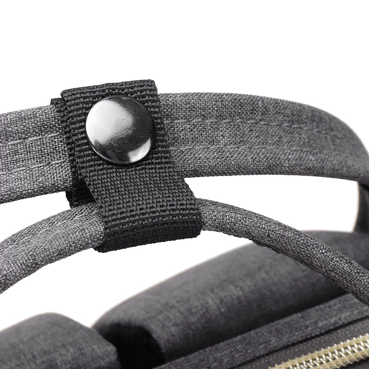JOSEKO Daypack Tasche Rucksack Dark Gray: Praktisch & Modisch! (USB-Charger/USB-Ladestecker), Viele Fächer + Taschen, großer Stauraum, daily Backpack