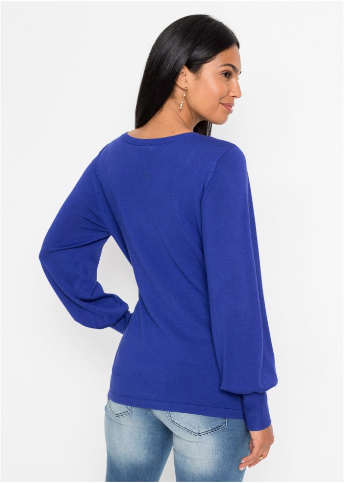 Pullover mit Ballonärmeln