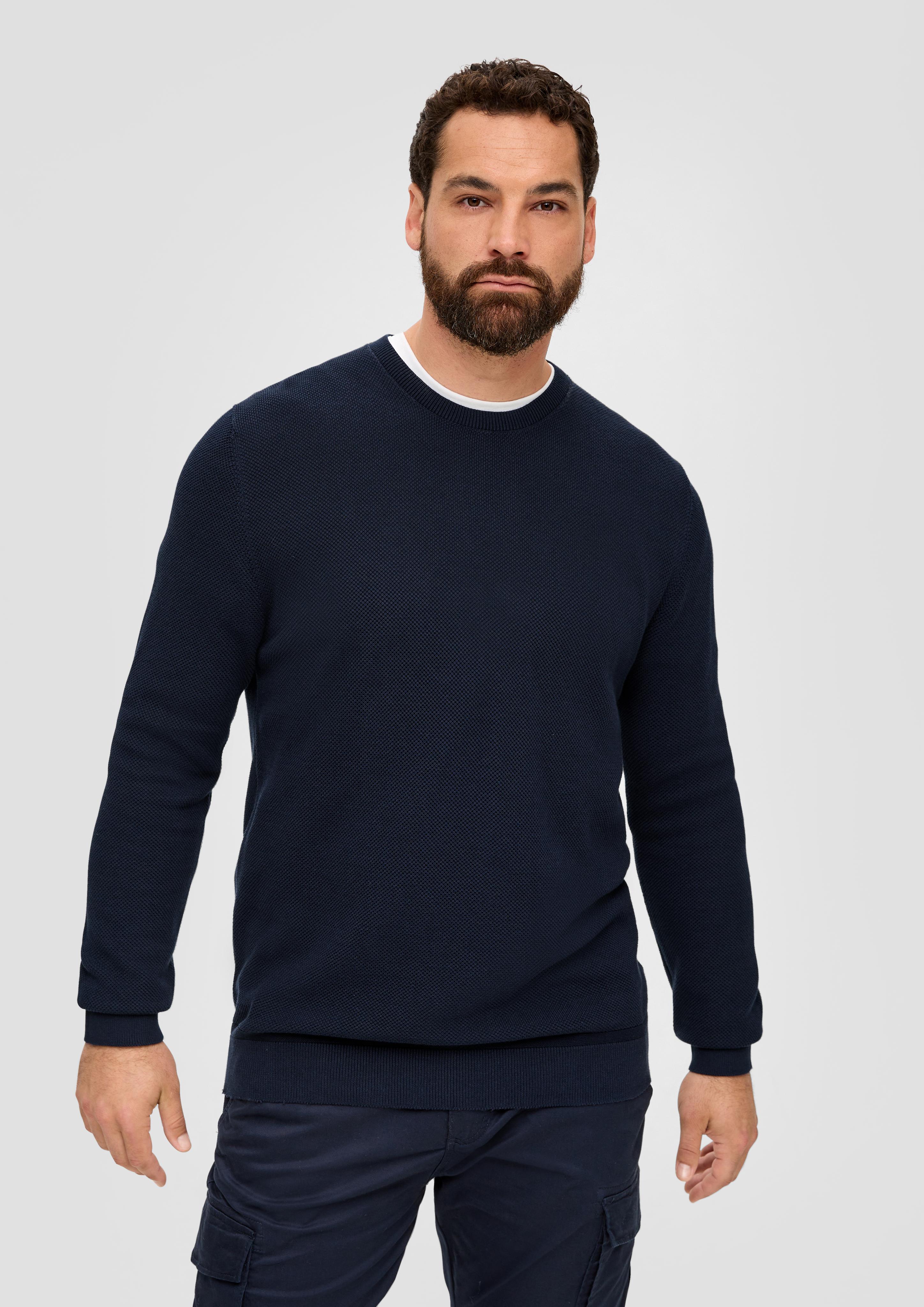 Feinstrickpullover aus Baumwolle  2133816-5978