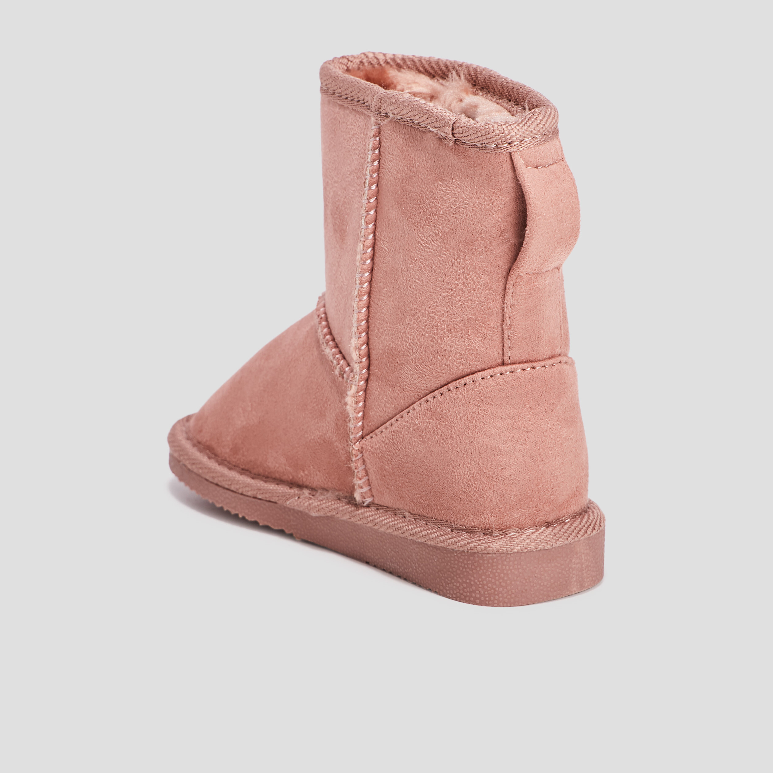 Bottines fourrées rose fille | La Halle