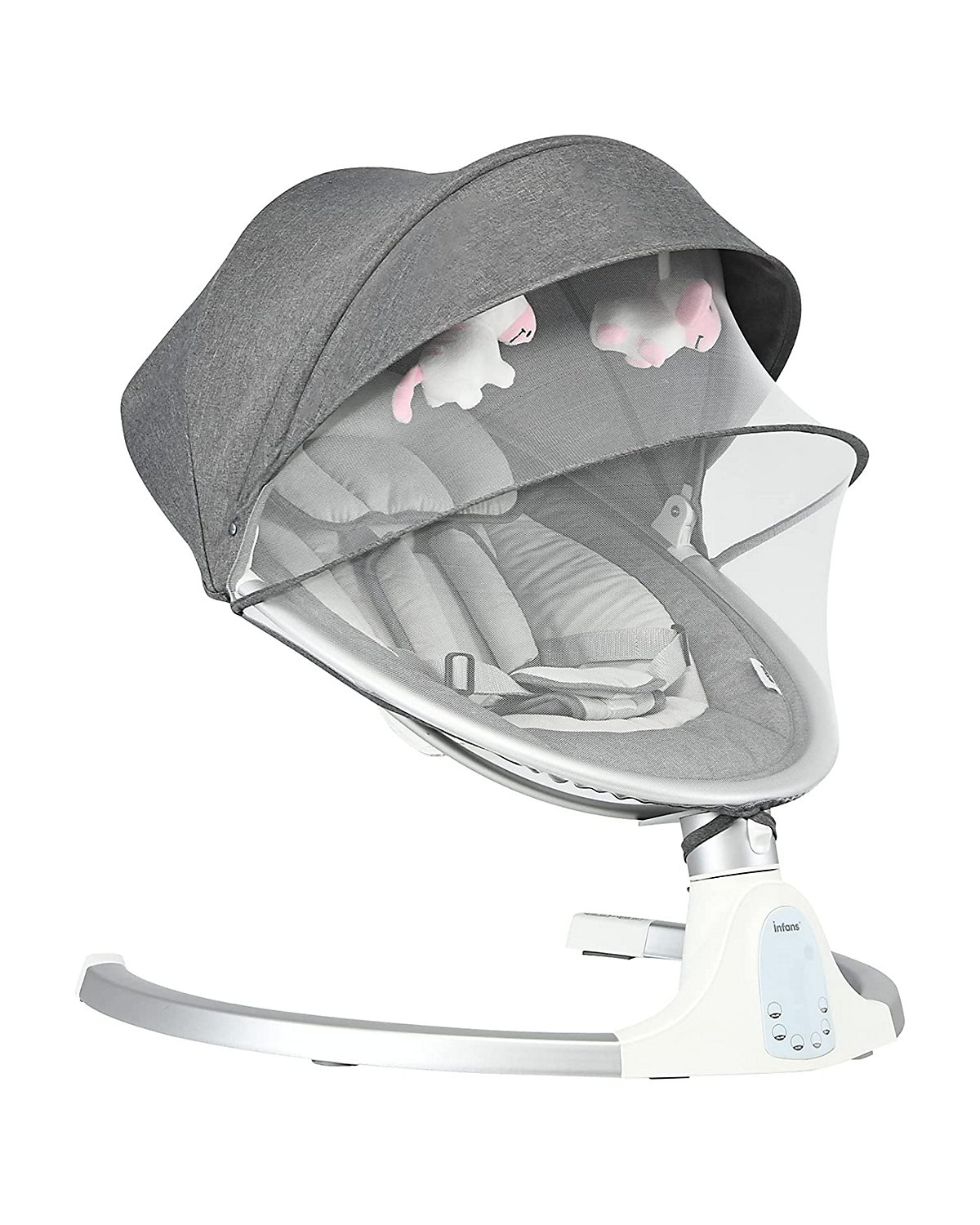 Babywippe 5-fach einstellbar mit Fernbedienung