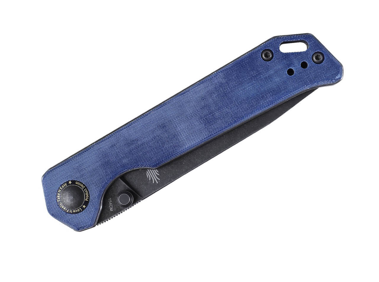 Begleiter Blue Denim Micarta