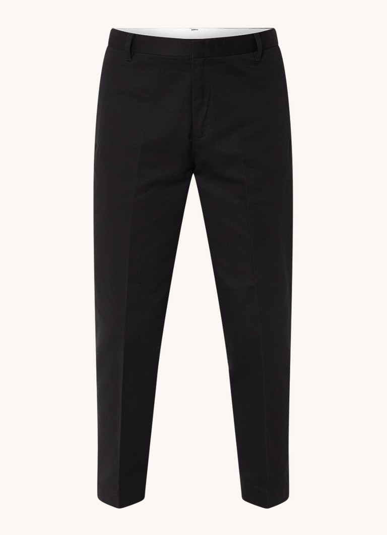 Emporio Armani Tapered fit chino ar steekzakken