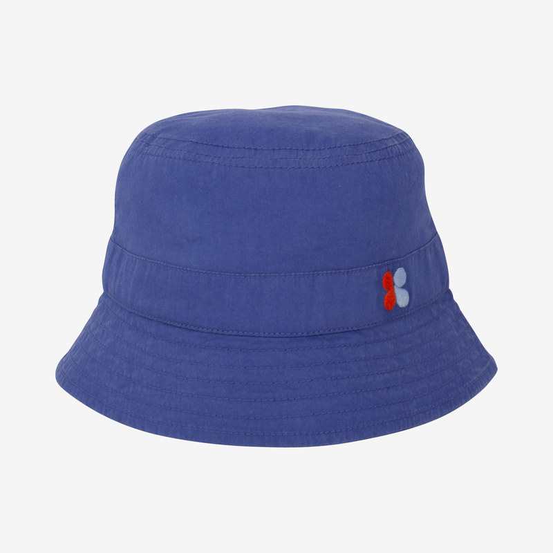 Bob mixte brodé bleu Catimini