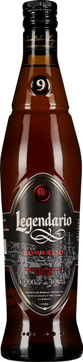 Legendario Rum Anejo 9 YO 0,7 Liter in Tube