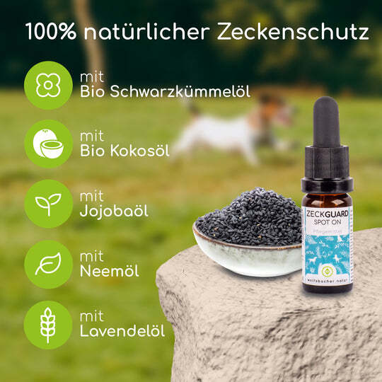Wolfsbacher Natur Floh- & Zeckenmittel Wolfsbacher Natur Spot-On Tropfen