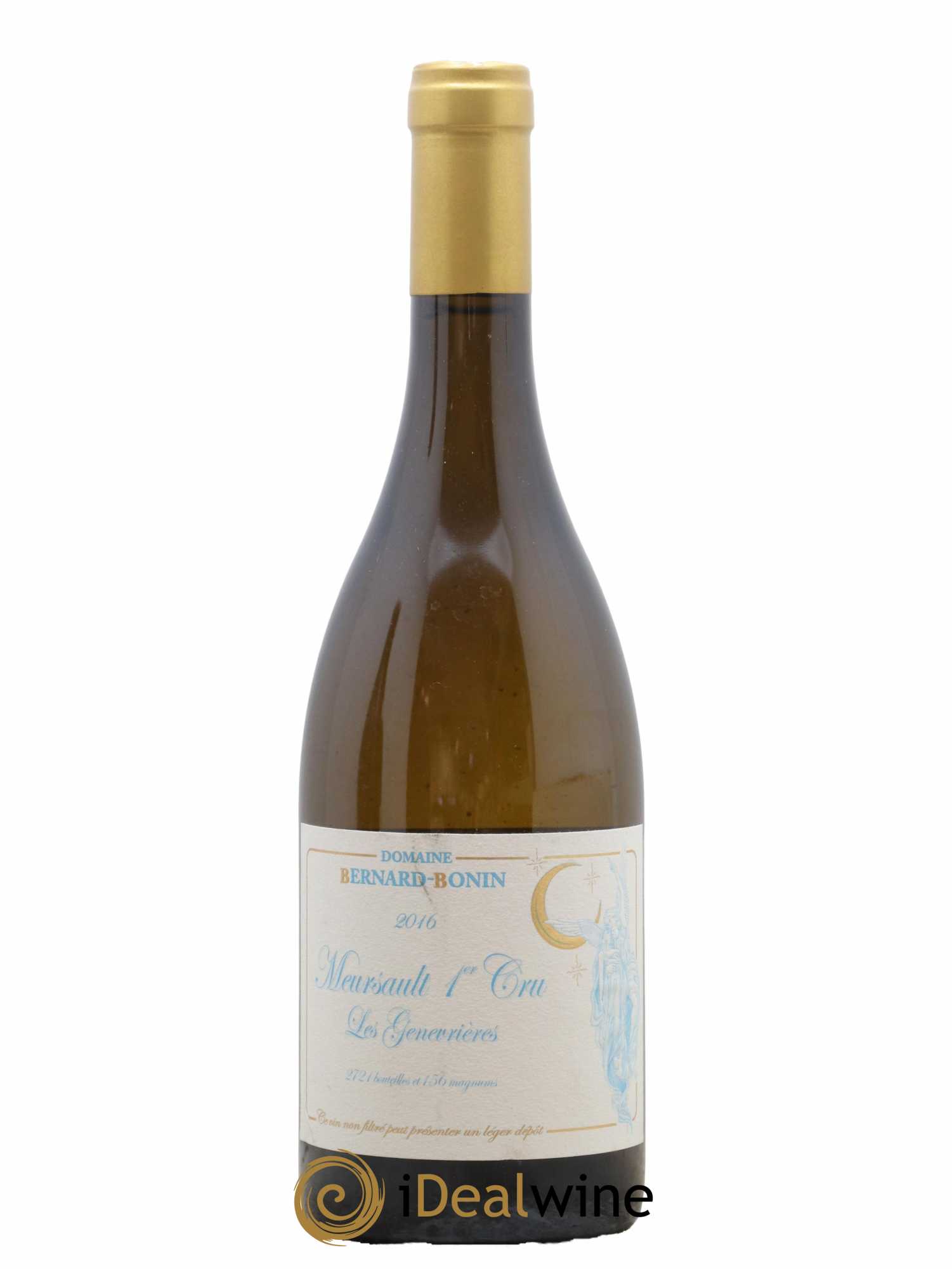 Meursault 1er Cru Les Genevrières Bernard Bonin  2016 - Lot de 1 Bouteille