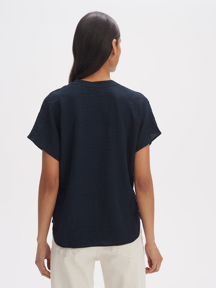 OPUS Bluse in Dunkelblau günstig kaufen
