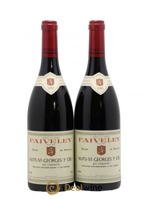 Nuits Saint-Georges 1er Cru Aux Chaignots Faiveley  2003 - Lot de 2 Bouteilles