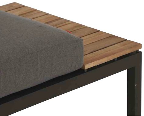 Siena Garden Loungesofa Alvida, Loungebank links, 2-Sitzer, BxTxH: 175x84x70 cm