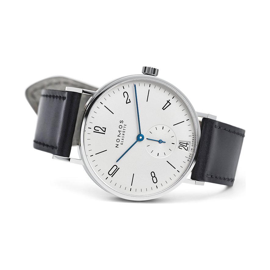 Nomos Glashütte Herrenuhr Tangente 38 Datum