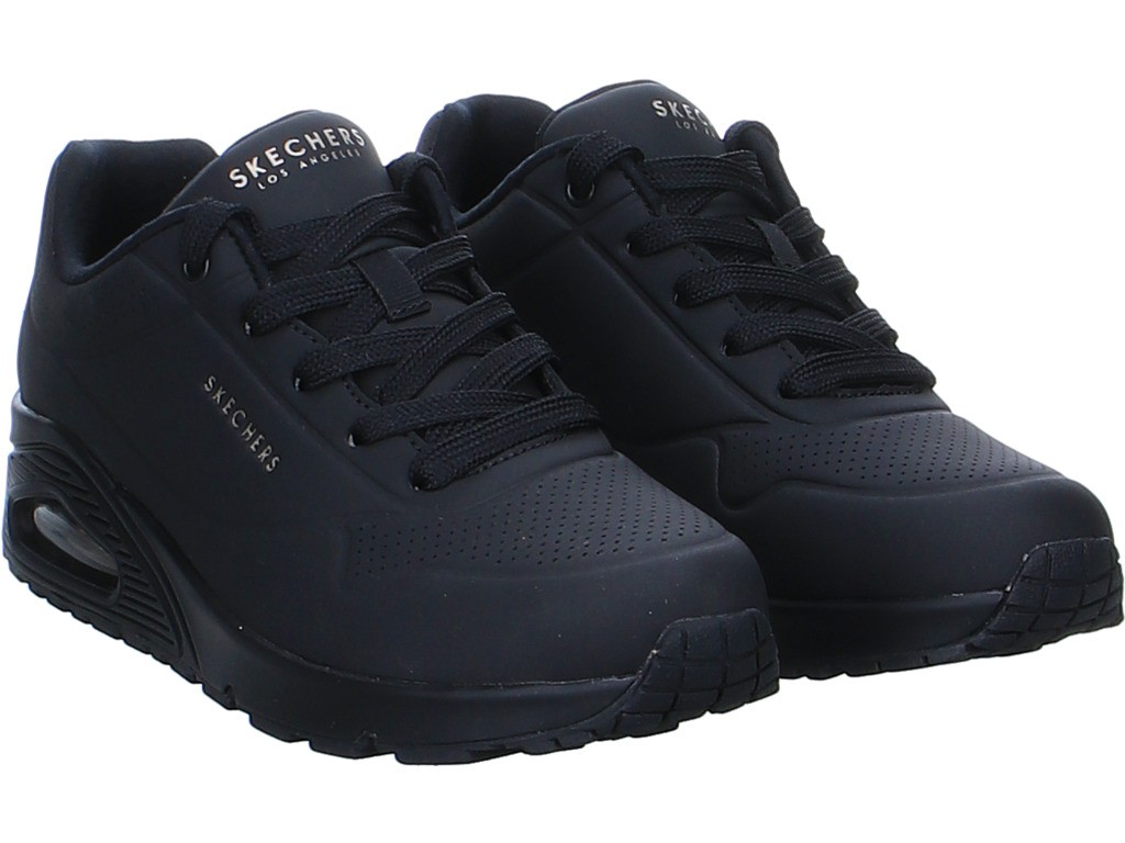 SKECHERS Freizeit Schnürer schwarz