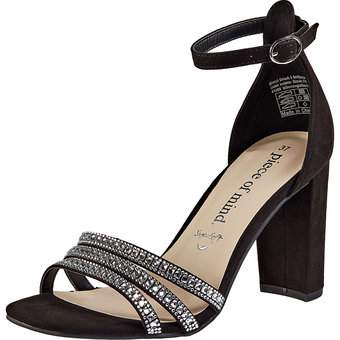 piece of mind Sandale in schwarz