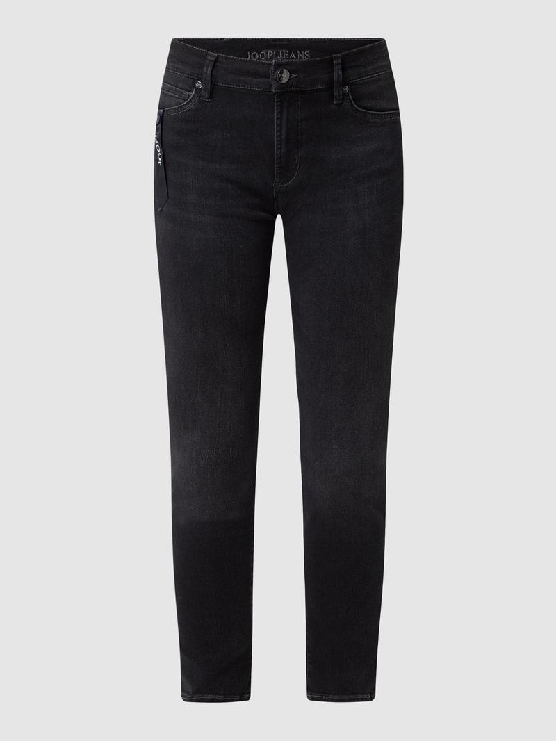 Slim Fit Jeans mit Stretch-Anteil Modell 'Sol' in anthrazit