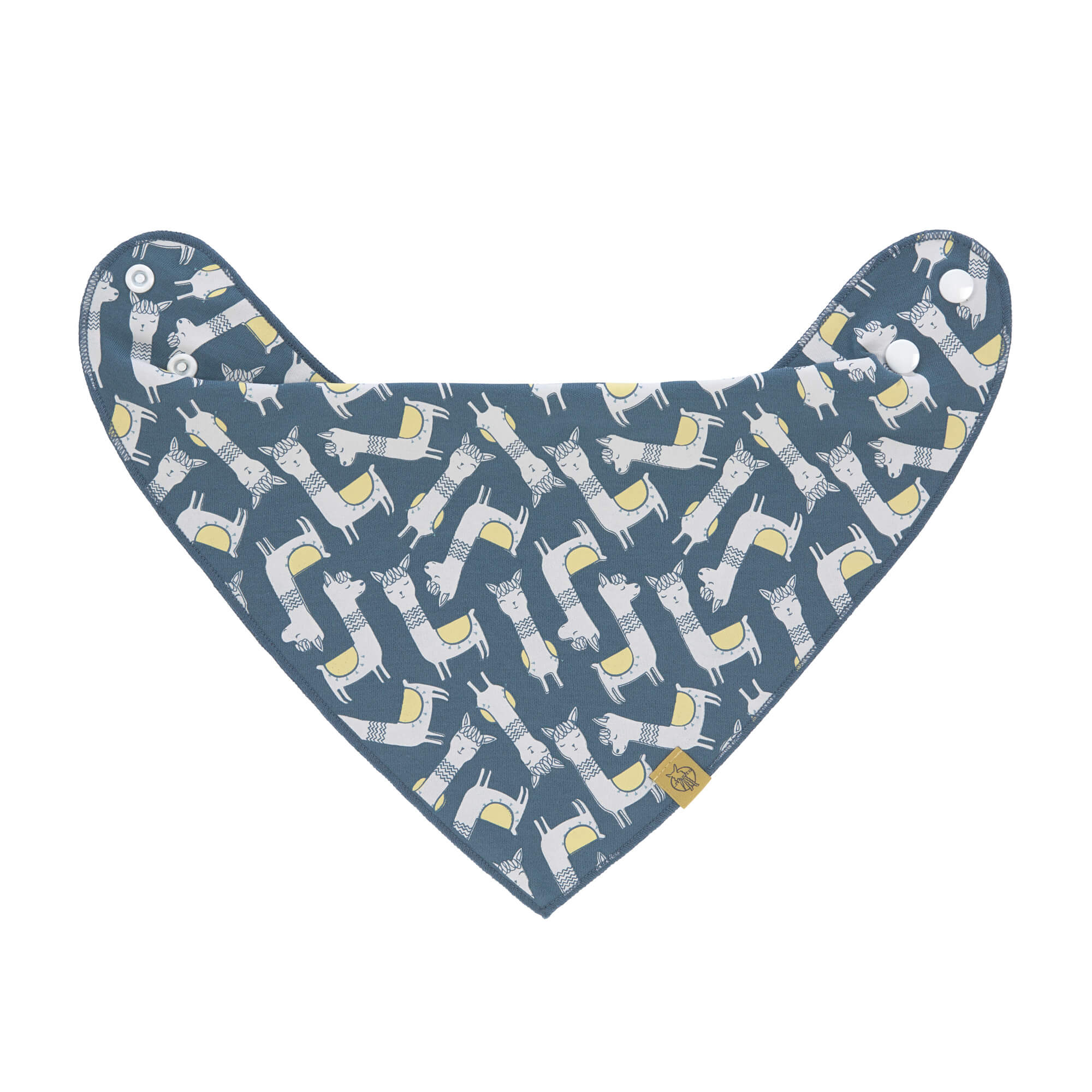 Dreieckstuch Baby - Bandana, Glama Lama Blue