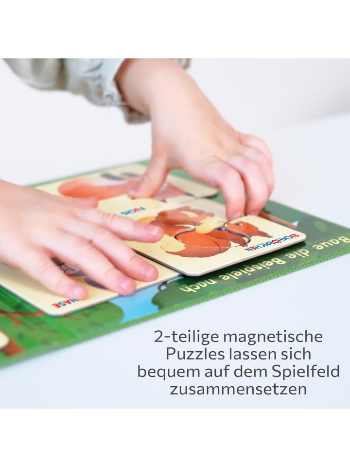 MAGNIKON Erste Große Puzzles 2 Teile Waldtiere mit 16 Magneten- ab 3 Jahren günstig kaufen onesize