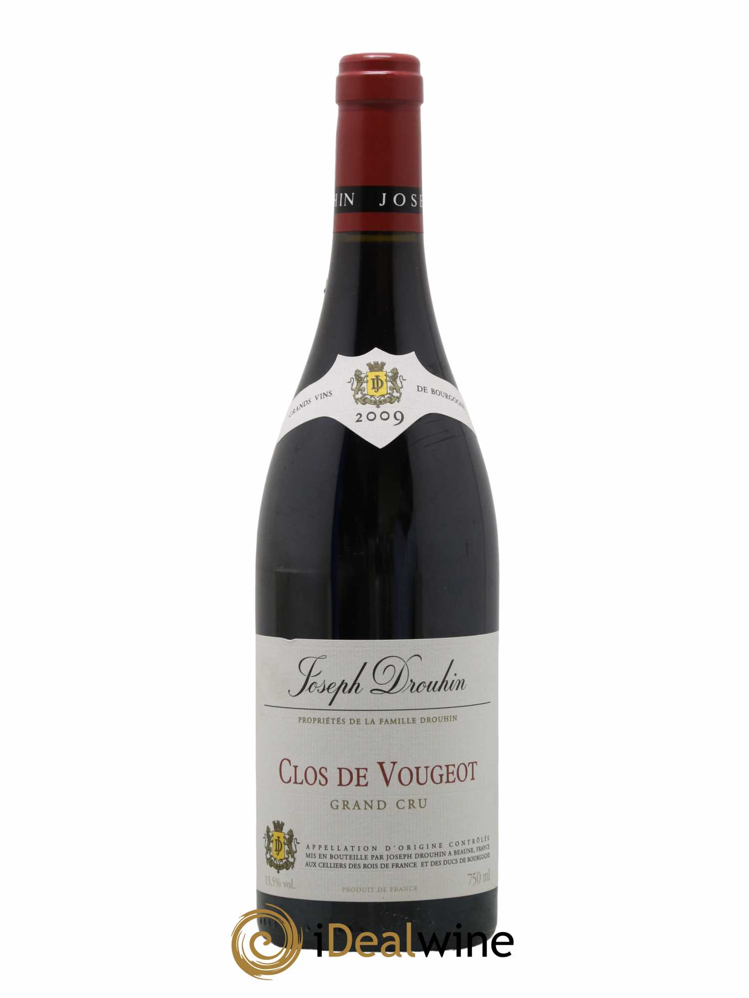 Clos de Vougeot Grand Cru Joseph Drouhin  2009 - Lot de 1 Bouteille