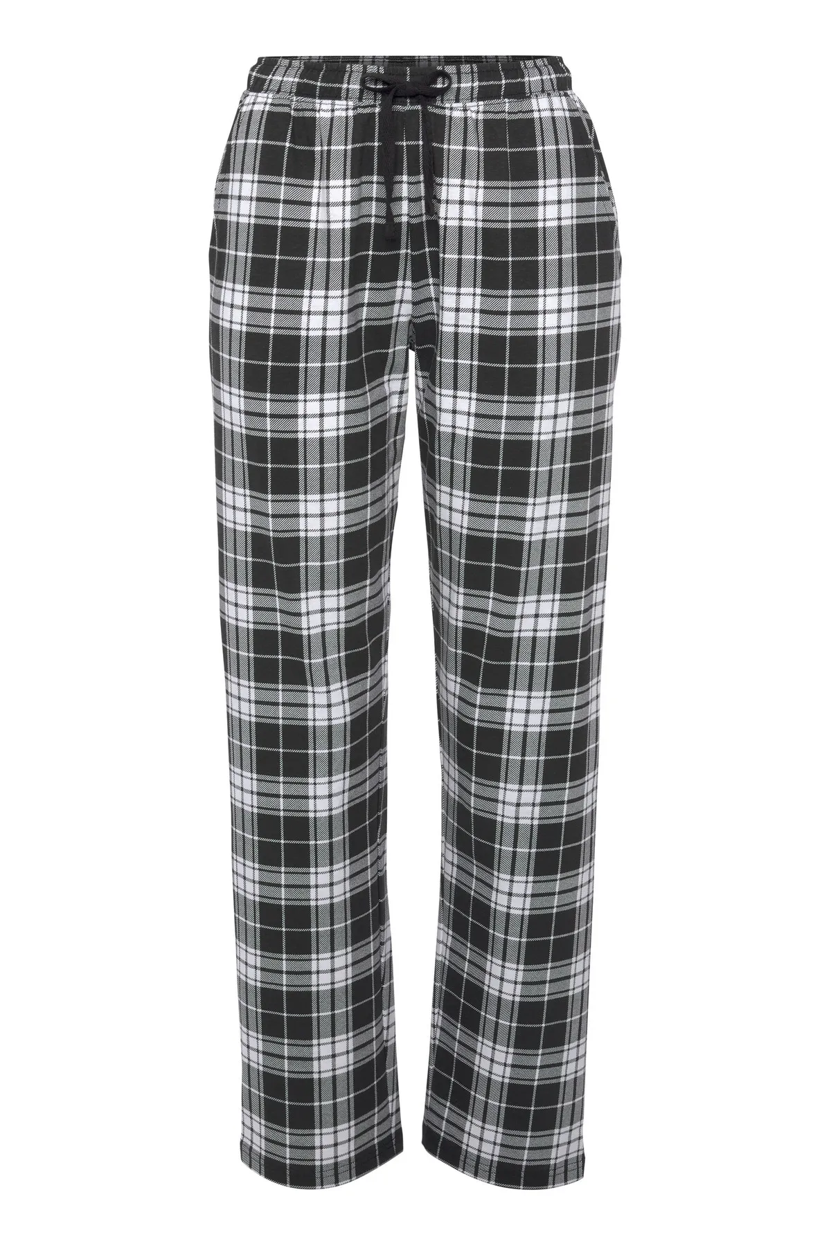 Vivance  Pyjamahose - Schwarz - Relaxed