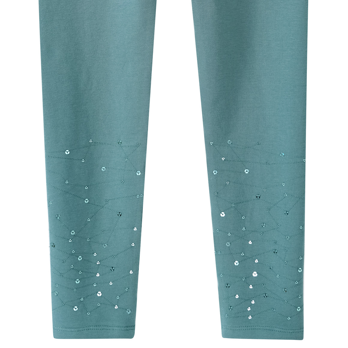 Mädchen Leggings mit Pailletten
