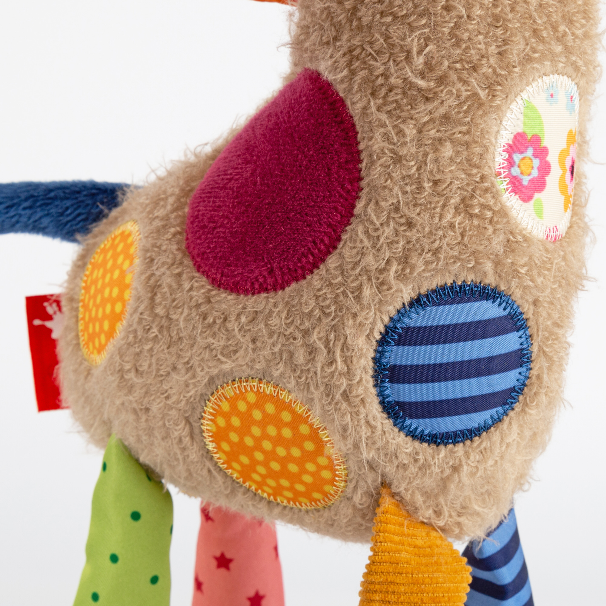 Kuscheltier Giraffe, Patchwork Sweety
