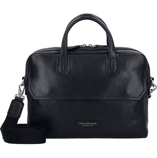 The Bridge Williamsburg Aktentasche Leder 37 cm Laptopfach