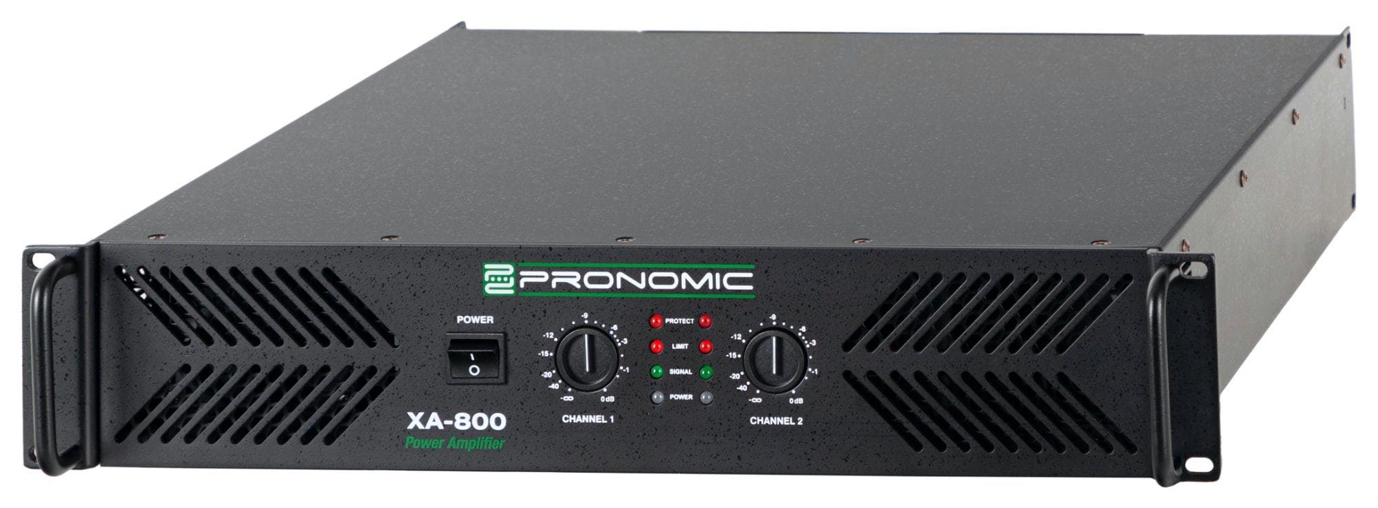 Pronomic XA-800 Endstufe 2x 800W/4 Ohm, 2x 1300W/2 Ohm, 2x 1900W Audioverstärker (2600 W, Schaltungstype: Class H)
