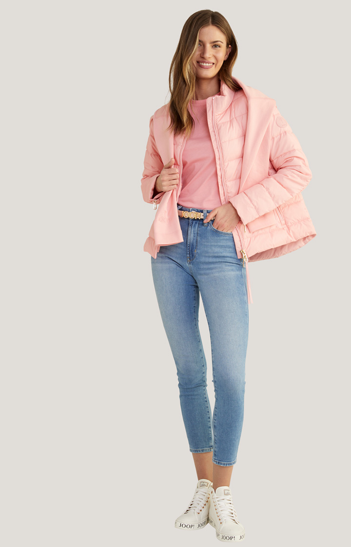 Steppjacke in Rosa